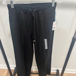 Black French Terry Sports Pants